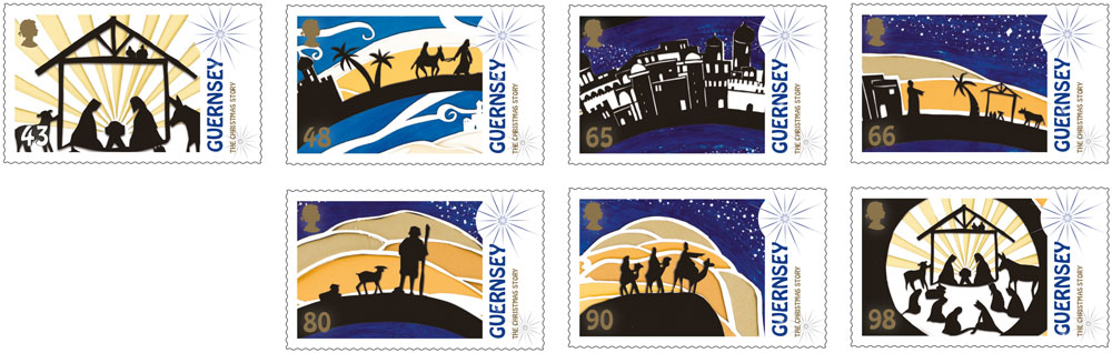Set of 7 Stamps